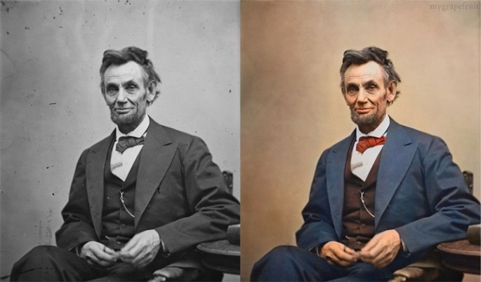 Do color photos alter our perspective of history?